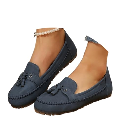 Onsoyours Damen PU Mokassins Flach Lässige Loafers Bequeme Schuhe Slip-on Freizeitschuhe Runde Zehe Wanderschuhe Halbschuhe B Marineblau 37 EU Onsoyours Damen PU Mokassins Flach Lässige Loafers Bequeme Schuhe Slip-on Freizeitschuhe Runde Zehe Wanderschuhe Halbschuhe B Marineblau 37 EU von Onsoyours