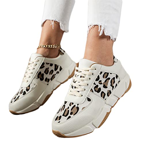 Onsoyours Damen Plateau Casual Sneakers mit Leopardenmuster Wanderschuhe Sportschuhe Laufschuhe Schuhe Walkingschuhe Freizeitschuhe A Weißer Leopard 39 EU Onsoyours Damen Plateau Casual Sneakers mit Leopardenmuster Wanderschuhe Sportschuhe Laufschuhe Schuhe Walkingschuhe Freizeitschuhe A Weißer Leopard 39 EU von Onsoyours