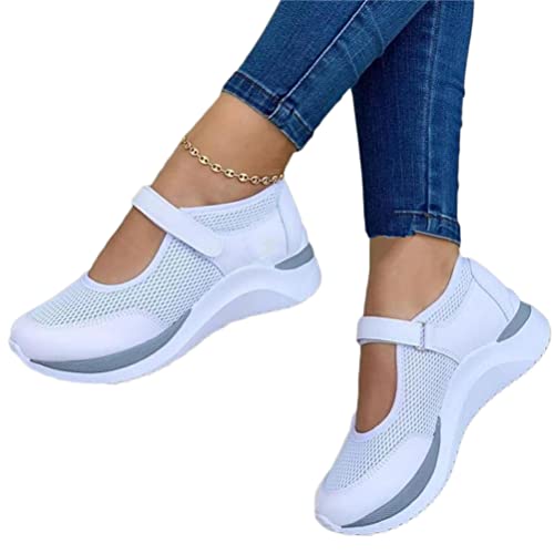 Onsoyours Damen Schuhe Mesh Plateau Freizeitschuhe Walkingschuhe Sommer Turnschuhe Runde Zehen Schuhe Sneaker Outdoor Beiläufige Atmungsaktive Sandalen A Weiß 41 EU Onsoyours Damen Schuhe Mesh Plateau Freizeitschuhe Walkingschuhe Sommer Turnschuhe Runde Zehen Schuhe Sneaker Outdoor Beiläufige Atmungsaktive Sandalen A Weiß 41 EU von Onsoyours