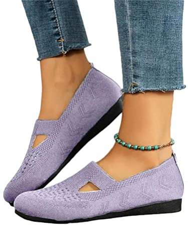 Onsoyours Damen Slip On Sneaker Leichte Atmungsaktiv Loafer Turnschuhe Bequem Freizeitschuhe Walking Schuhe Outdoor Fitness A Violett 38 EU Onsoyours Damen Slip On Sneaker Leichte Atmungsaktiv Loafer Turnschuhe Bequem Freizeitschuhe Walking Schuhe Outdoor Fitness A Violett 38 EU von Onsoyours
