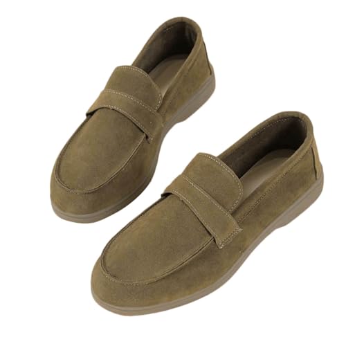 Onsoyours Damen Wildleder Loafers Flache Lässige Schuhe Freizeitschuhe Slip on Round Toe Wanderschuhe Bequeme Halbschuhe Sommer Bootsschuhe Atmungsaktiv Mokassins Slippers A Kamel 37 EU Onsoyours Damen Wildleder Loafers Flache Lässige Schuhe Freizeitschuhe Slip on Round Toe Wanderschuhe Bequeme Halbschuhe Sommer Bootsschuhe Atmungsaktiv Mokassins Slippers A Kamel 37 EU von Onsoyours
