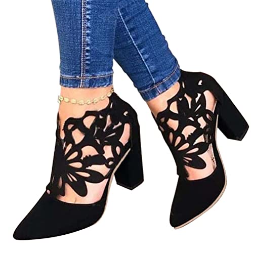 Onsoyours Frauen Sandalen Sommer Boho Offene Schuhe Plattform Rom Damen Freizeit Sandaletten Blockabsatz Slingback Sandals Party Sommerschuhe Strandsandalen C Schwarz 42 EU von Onsoyours