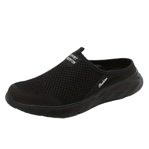 Onsoyours Herren Sommer Clogs Hausschuhe Flach Pantoletten Gartenschuhe Gartenclogs Atmungsaktiv rutschfest Sandalen Slip On Bequeme Mules Outdoor Indoor A Schwarz 42 EU Onsoyours Herren Sommer Clogs Hausschuhe Flach Pantoletten Gartenschuhe Gartenclogs Atmungsaktiv rutschfest Sandalen Slip On Bequeme Mules Outdoor Indoor A Schwarz 42 EU von Onsoyours
