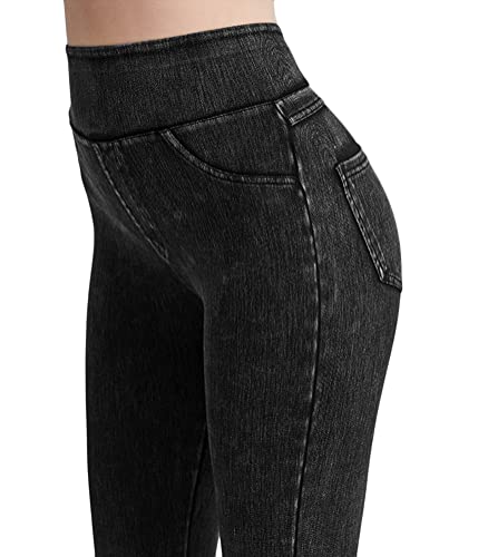 Onsoyours Leggings Damen Skinny Jeans High Waist Jogginghose Denim Stretch Hose mit Taschen Pants Fitnesshose Yogahose Streetwear G Dunkelgrau XXL Onsoyours Leggings Damen Skinny Jeans High Waist Jogginghose Denim Stretch Hose mit Taschen Pants Fitnesshose Yogahose Streetwear G Dunkelgrau XXL von Onsoyours
