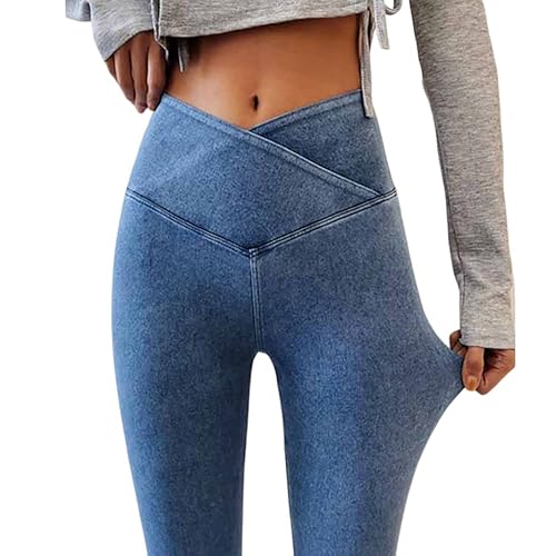 Onsoyours Leggings Damen Skinny Jeans High Waist Jogginghose Denim Stretch Hosen mit Taschen Pants Fitnesshose Yogahose Streetwear D Blau S Onsoyours Leggings Damen Skinny Jeans High Waist Jogginghose Denim Stretch Hosen mit Taschen Pants Fitnesshose Yogahose Streetwear D Blau S von Onsoyours