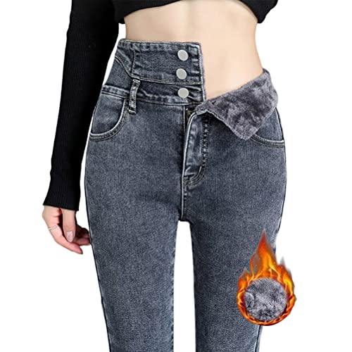 Onsoyours Thermo Jeans Damen Fleece Gefütterte Thermojeans Skinny Jeans High Waist Leggings Denim Hose Winter Warm Dicke Strumpfhose Pants Streetwear A Hellgrau L Onsoyours Thermo Jeans Damen Fleece Gefütterte Thermojeans Skinny Jeans High Waist Leggings Denim Hose Winter Warm Dicke Strumpfhose Pants Streetwear A Hellgrau L von Onsoyours