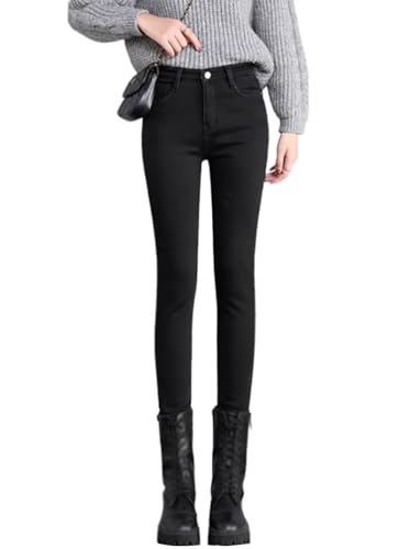 Onsoyours Thermo Jeans Damen Fleece Gefütterte Thermojeans Skinny Jeans High Waist Leggings Denim Hose Winter Warm Dicke Strumpfhose Pants Streetwear C Schwarz XS Onsoyours Thermo Jeans Damen Fleece Gefütterte Thermojeans Skinny Jeans High Waist Leggings Denim Hose Winter Warm Dicke Strumpfhose Pants Streetwear C Schwarz XS von Onsoyours