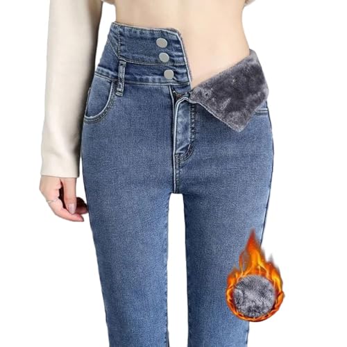 Onsoyours Thermo Jeans Damen Fleece Gefütterte Thermojeans Skinny Jeans High Waist Leggings Denim Hose Winter Warm Dicke Strumpfhosen Pants Streetwear A Blau M Onsoyours Thermo Jeans Damen Fleece Gefütterte Thermojeans Skinny Jeans High Waist Leggings Denim Hose Winter Warm Dicke Strumpfhosen Pants Streetwear A Blau M von Onsoyours