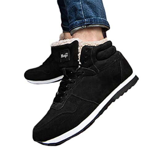 Onsoyours Winterschuhe Damen Herren Warm Gefüttert Sneaker Winterschuhe Winter Schneestiefel Outdoor Boots Wanderstiefel Stiefel Unisex A Schwarz 47 EU Onsoyours Winterschuhe Damen Herren Warm Gefüttert Sneaker Winterschuhe Winter Schneestiefel Outdoor Boots Wanderstiefel Stiefel Unisex A Schwarz 47 EU von Onsoyours