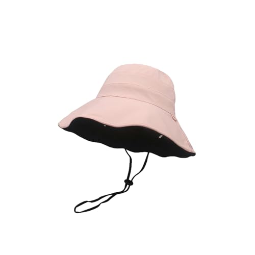 OonMan Bucket Hats für Damen, Sommer-Sonnenhut, doppelseitig, vielseitig, Fischerhut von OonMan