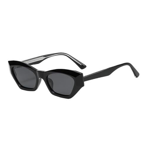 OonMan Cat-Eye-Sonnenbrille, Retro-Katzenaugen-Sonnenbrille, kleiner Rahmen, polarisierte Sonnenblende, 01 von OonMan