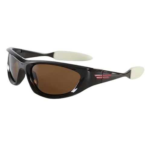 OonMan Cat-Eye-Sonnenbrille, Sportbrille, Cat-Eye-Radsport-Sonnenbrille für Damen und Herren, 02 von OonMan