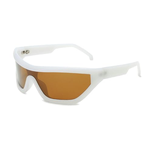 OonMan Cat Eye Sonnenbrille Future Technology Street Shooting einteilige Linse Sonnenbrille für Damen und Herren - 05 von OonMan