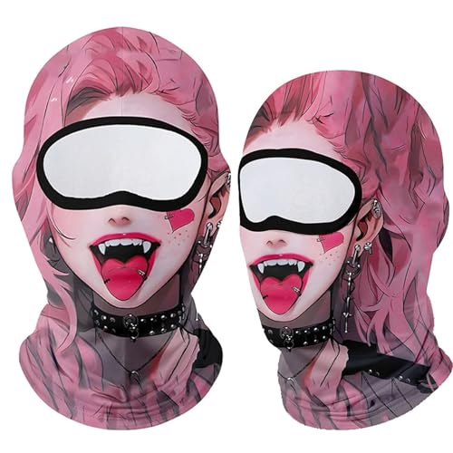 OonMan Gesichtsbedeckung, Sonnenschutz, Motorradmaske, Turban, atmungsaktiv, Farbe 5 von OonMan