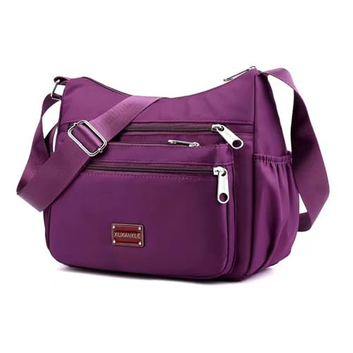 OonMan Messenger Bag Damen Große Kapazität Nylon Canvas Schultertasche von OonMan