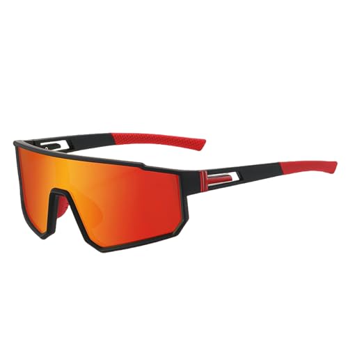 OonMan Radsport-Sonnenbrille, Sportbrille, Sonnenbrille, Fahrradbrille, Outdoor-Sonnenbrille, 04-A von OonMan