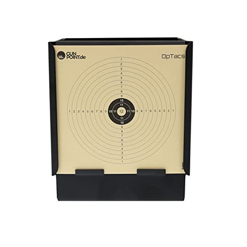 OpTacs - Kugelfangkasten Maxi 14,7x14 cm - Zielscheibe Luftgewehr, für 14x14 Ziel für Luftpistole und Softair OpTacs - Kugelfangkasten Maxi 14,7x14 cm - Zielscheibe Luftgewehr, für 14x14 Ziel für Luftpistole und Softair von OpTacs