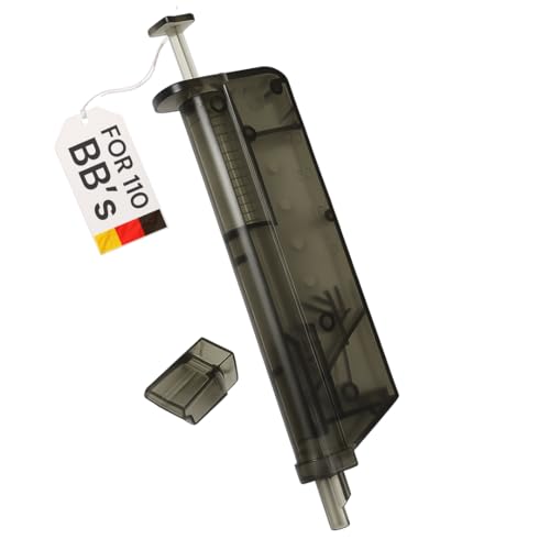 OpTacs Universal Speedloader 6mm für 110 BBS schwarz-transparent, Airsoft Munition einfach und schnell nachladen mit Pistolen Adapter für Softair Kugeln OpTacs Universal Speedloader 6mm für 110 BBS schwarz-transparent, Airsoft Munition einfach und schnell nachladen mit Pistolen Adapter für Softair Kugeln von OpTacs