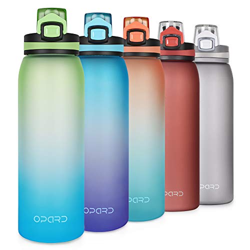 Opard Trinkflasche Sport 900ml -Wasserflasche aus Tritan BPA-Frei, Auslaufsicher Sportflasche für Kinder, Sport, Fitness, Fahrrad, Fußball, Outdoor Opard Trinkflasche Sport 900ml -Wasserflasche aus Tritan BPA-Frei, Auslaufsicher Sportflasche für Kinder, Sport, Fitness, Fahrrad, Fußball, Outdoor von Opard