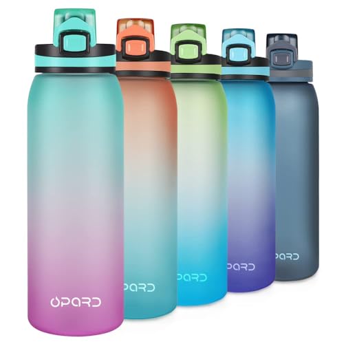 Opard Trinkflasche Sport 900ml -Wasserflasche aus Tritan BPA-Frei, Auslaufsicher Sportflasche für Kinder, Sport, Fitness, Fahrrad, Fußball, Outdoor Opard Trinkflasche Sport 900ml -Wasserflasche aus Tritan BPA-Frei, Auslaufsicher Sportflasche für Kinder, Sport, Fitness, Fahrrad, Fußball, Outdoor von Opard