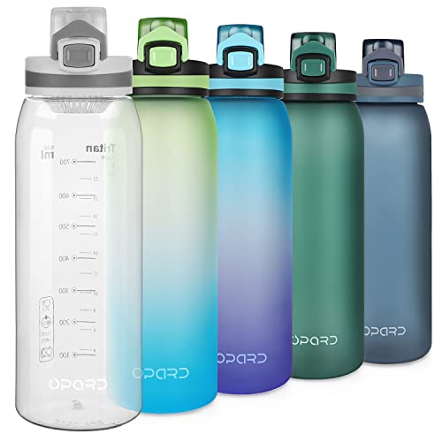 Opard Trinkflasche Sport 900ml -Wasserflasche aus Tritan BPA-Frei, Auslaufsicher Sportflasche für Kinder, Sport, Fitness, Fahrrad, Fußball, Outdoor Opard Trinkflasche Sport 900ml -Wasserflasche aus Tritan BPA-Frei, Auslaufsicher Sportflasche für Kinder, Sport, Fitness, Fahrrad, Fußball, Outdoor von Opard