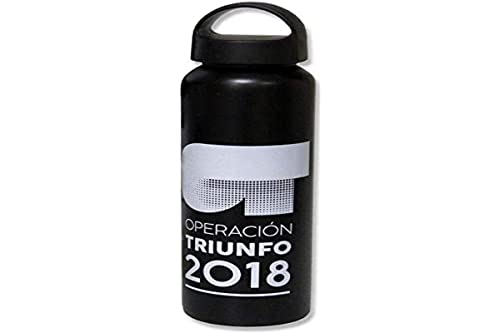 CYPBRANDS Operación Triunfo Trinkflasche aus Aluminium, 600 ml, Schwarz, Jugendliche, Unisex CYPBRANDS Operación Triunfo Trinkflasche aus Aluminium, 600 ml, Schwarz, Jugendliche, Unisex von CYPBRANDS