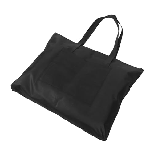 Operitacx Skizzenblock-Tasche Kunstportfolio große Reisetasche Federmäppchen Tasche für Zeichenbrett Aufbewahrungstasche künstlertasche Ordner für Kunstwerke Malbrett Tasche Segeltuch Black von Operitacx