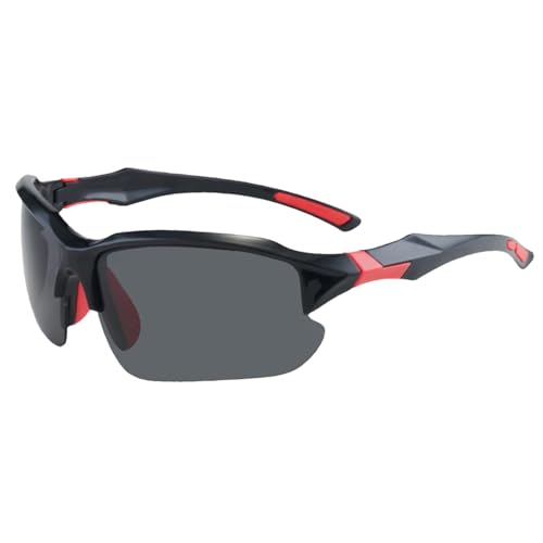 Fahrradbrille, Fahrradbrille – modische und coole Laufbrille für Damen | Polarisierte Sonnenbrille für den Außenbereich, Volleyball-Angelbrille für Männer von Opilroyn