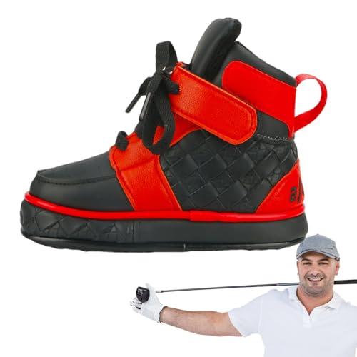 Golfschlägerabdeckung, Golfschlägerabdeckung, Schuh-förmige Putter Kopfbedeckung | Golf-Putterabdeckung aus PU-Leder, Golfschlägerabdeckung, Golfschlägerhaube, Putter-Kopfschutz, Kopfschutz von Opilroyn