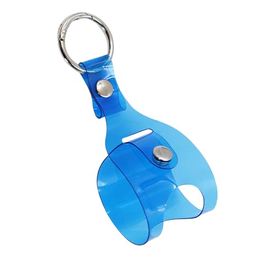 Opilroyn Golfball-Tasche, Aufbewahrungstasche für Golftee, Schlüsselanhänger, Gürtelclip, transparenter Golfballhalter, Golftee-Tasche, schützende Tragetasche, Golf-Zubehör von Opilroyn