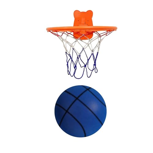 Silent Basketball – Größe 7 Silent Ball, Schaumstoff-Basketball, Indoor-Trainings-Schaumstoffball, Team-Basketball, hochdichter Trainingsball, Swish-Basketball, weicher Griff, springender Basketball von Opilroyn