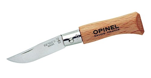 Opinel INOX Erwachsene Messer, Größe 2, rostfrei, Natur, N° 2 Opinel INOX Erwachsene Messer, Größe 2, rostfrei, Natur, N° 2 von OPINEL