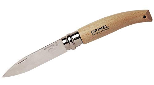 Opinel INOX Natural Messer, braun, S Opinel INOX Natural Messer, braun, S von OPINEL