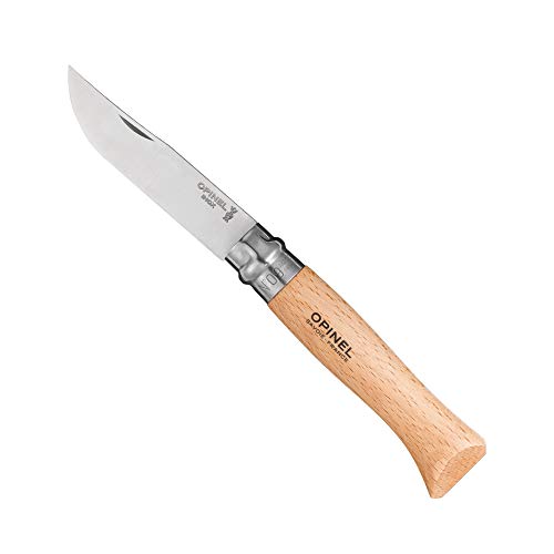 Opinel Inox Messer Erwachsene Blister 2541219 N° 09, Natur von Opinel