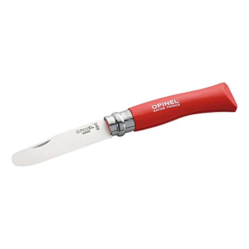 Opinel 2541439 Kinder Kindermesser, rot, 10cm Taschenmesser, One Size Opinel 2541439 Kinder Kindermesser, rot, 10cm Taschenmesser, One Size von OPINEL