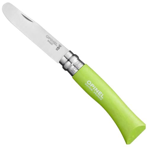 Opinel Kindermesser, rostfrei, Buchenholz, grün Opinel Kindermesser, rostfrei, Buchenholz, grün von OPINEL