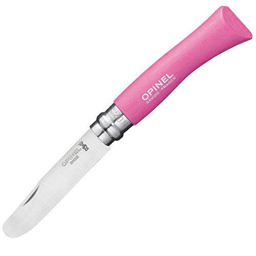 Opinel Kindermesser, rostfrei, Buchenholz, pink Opinel Kindermesser, rostfrei, Buchenholz, pink von OPINEL