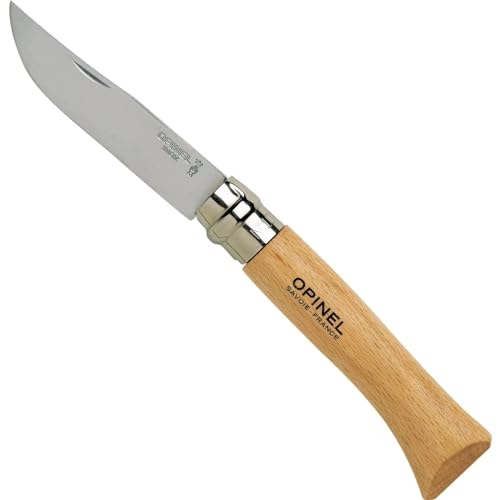 Opinel O123100 Taschenmesser, Aluminium, Braun, 10 cm von Opinel