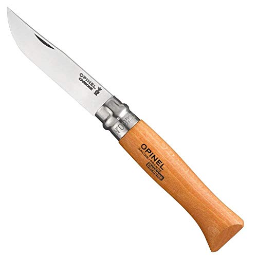 Opinel Unisex – Erwachsene Nr.9 Taschenmesser, braun, 9cm Opinel Unisex – Erwachsene Nr.9 Taschenmesser, braun, 9cm von OPINEL