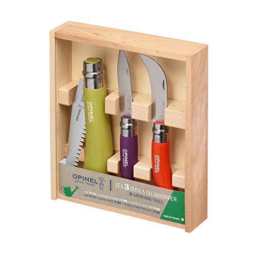 Opinel Gärtner-Satz, Stahl Sandvik 12C27, rostfrei Messer, grau, M Opinel Gärtner-Satz, Stahl Sandvik 12C27, rostfrei Messer, grau, M von OPINEL