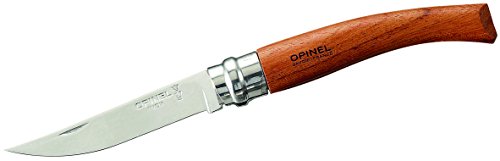 Opinel Slim-Line, Größe 8 Rostfrei Messer, Bubinga-Holz, 8 cm von Opinel
