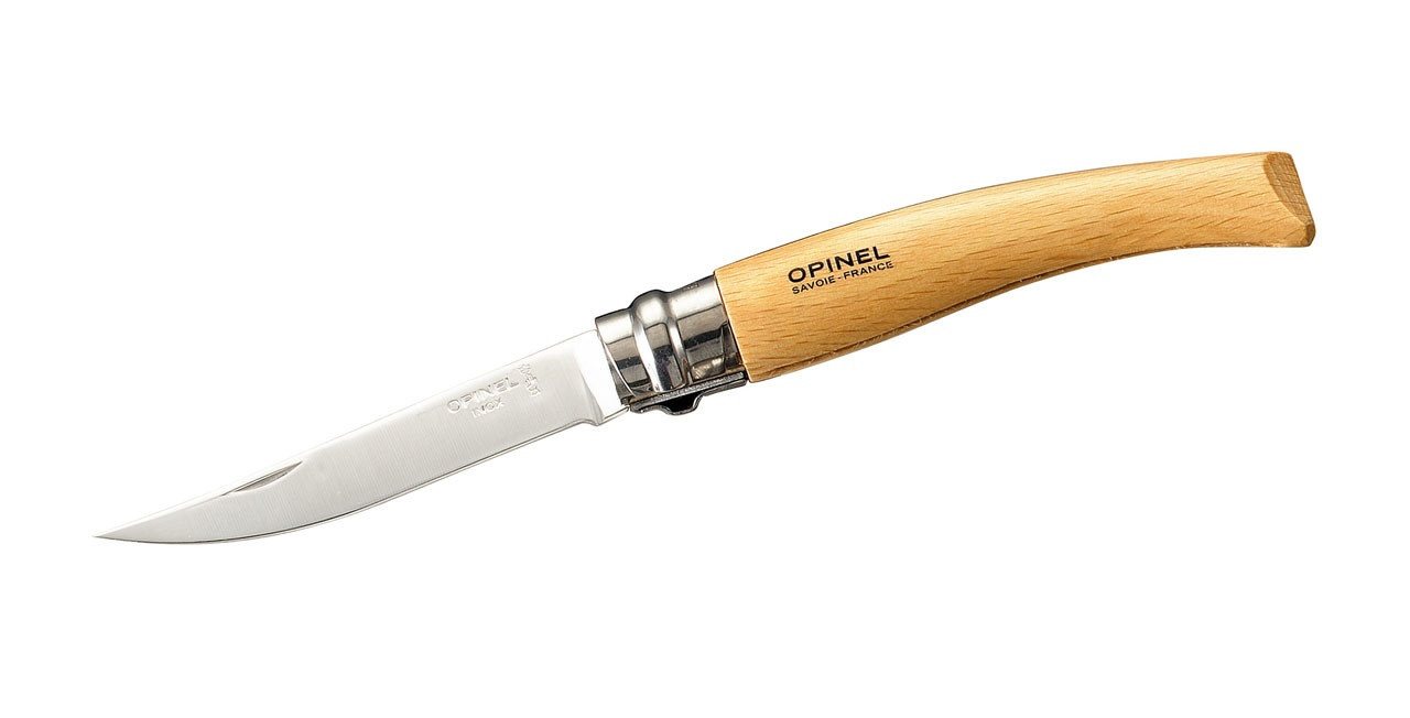Opinel Taschenmesser Effile Größe 8, rostfrei, Buchenholzgriff Opinel Taschenmesser Effile Größe 8, rostfrei, Buchenholzgriff von Opinel