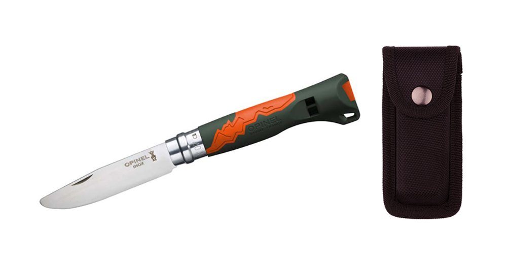 Opinel Taschenmesser No 07, Kindermesser OUTDOOR JUNIOR, orange+ Etui Opinel Taschenmesser No 07, Kindermesser OUTDOOR JUNIOR, orange+ Etui von Opinel