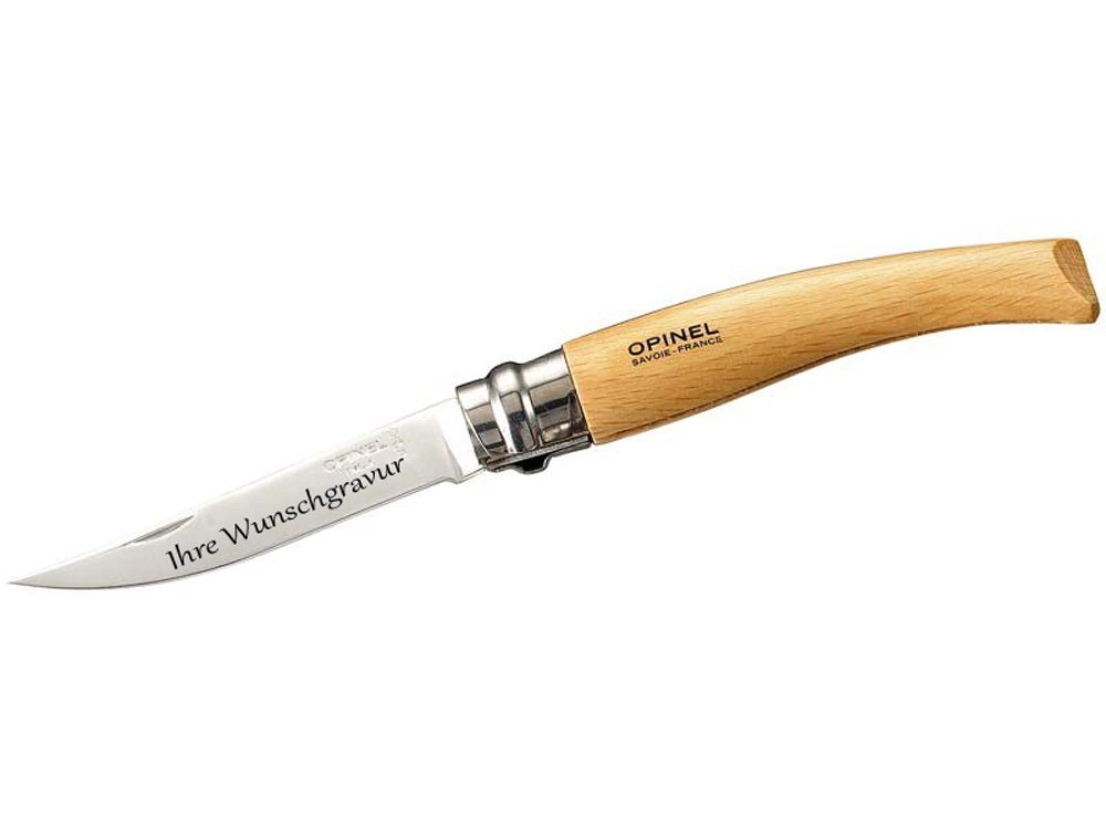 Opinel Taschenmesser No 08, Slim-Line, rostfrei, Namensgravur möglich Opinel Taschenmesser No 08, Slim-Line, rostfrei, Namensgravur möglich von Opinel