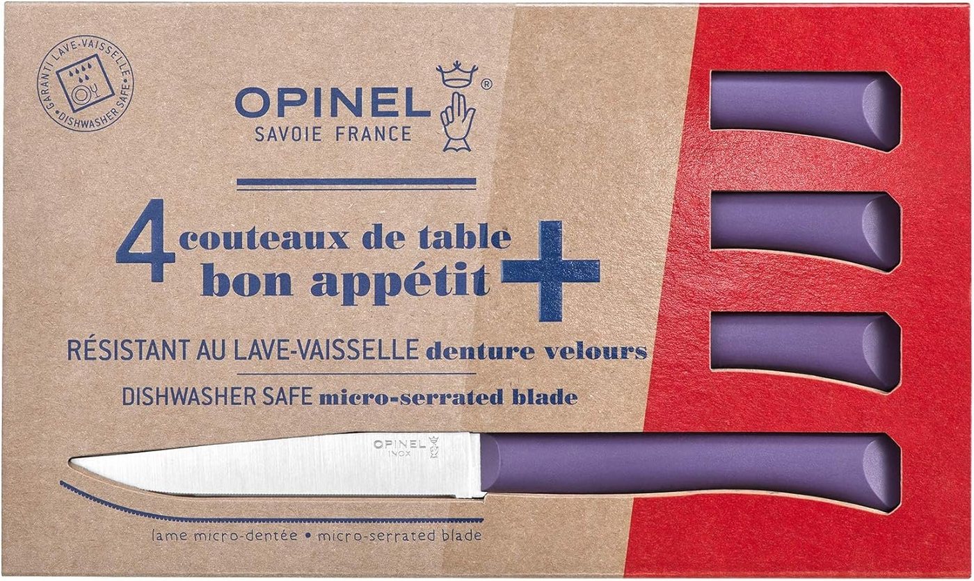 Opinel Taschenmesser Opinel Bon Appetit+, violett von Opinel