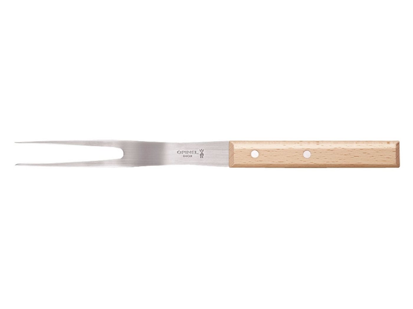 Opinel Taschenmesser Opinel Fleischgabel, Parallele, Stahl 12C27, Buchenholz Opinel Taschenmesser Opinel Fleischgabel, Parallele, Stahl 12C27, Buchenholz von Opinel