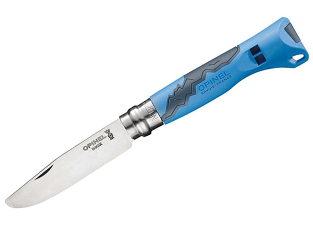 Opinel Taschenmesser Opinel Kindermesser OUTDOOR JUNIOR, blau, Delfinmotiv Opinel Taschenmesser Opinel Kindermesser OUTDOOR JUNIOR, blau, Delfinmotiv von Opinel