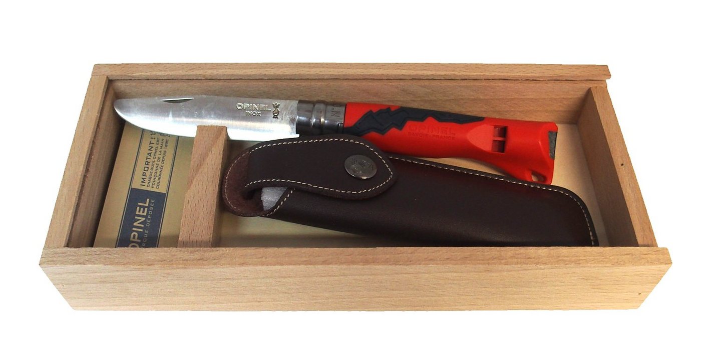 Opinel Taschenmesser Opinel Kindermesser OUTDOOR JUNIOR rot + Holzbox Opinel Taschenmesser Opinel Kindermesser OUTDOOR JUNIOR rot + Holzbox von Opinel