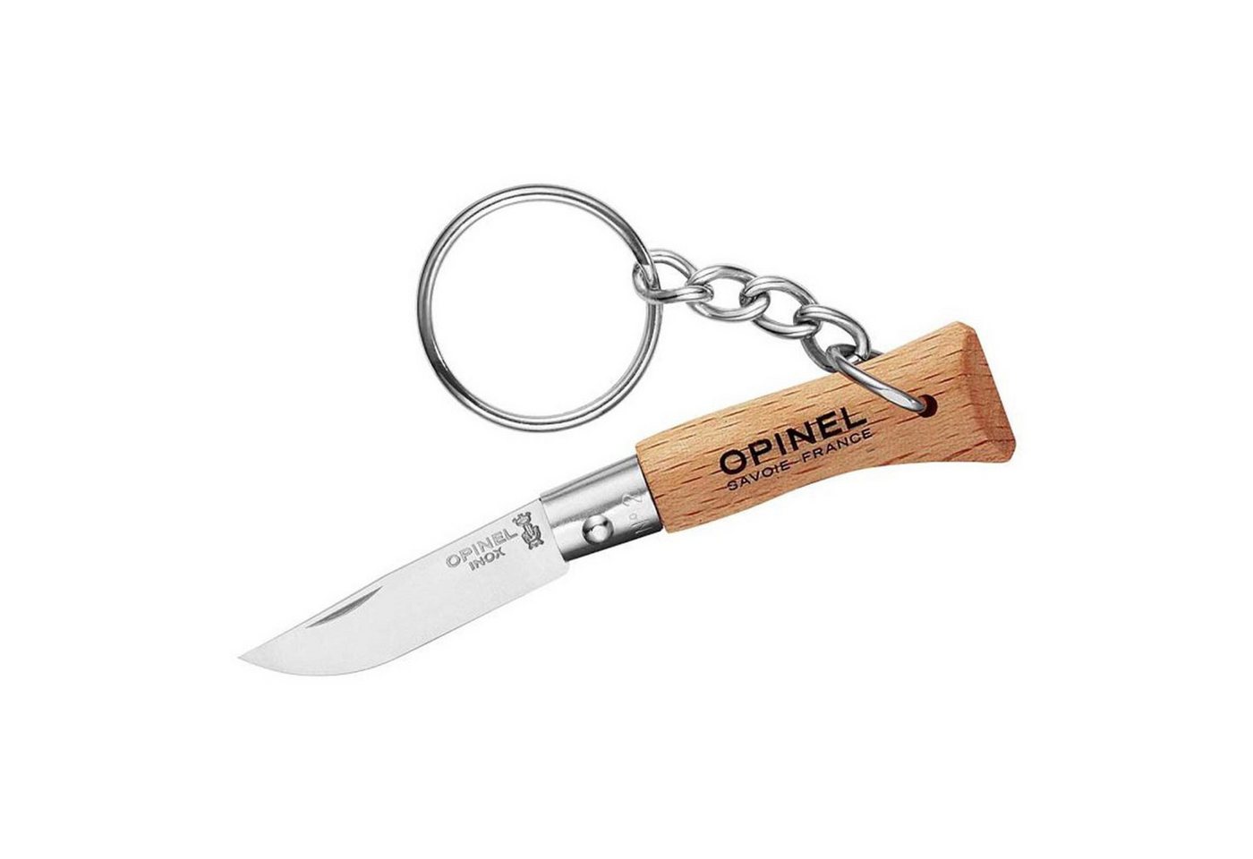Opinel Taschenmesser Opinel Mini-Messer, Größe 2, rostfrei, mit Anhänger Opinel Taschenmesser Opinel Mini-Messer, Größe 2, rostfrei, mit Anhänger von Opinel