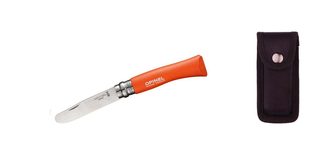 Opinel Taschenmesser Opinel No 07, Kindermesser, Buchenholz orange + Etui, Opinel No 07, Kindermesser, Buchenholz orange + Etui Opinel Taschenmesser Opinel No 07, Kindermesser, Buchenholz orange + Etui, Opinel No 07, Kindermesser, Buchenholz orange + Etui von Opinel